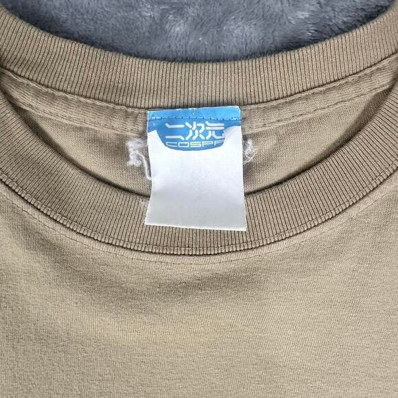 Rare Vintage Cospa Shakugan no Shana Shana Leaf Tan/Red Graphic T-shirt Size L - Picture 3 of 6